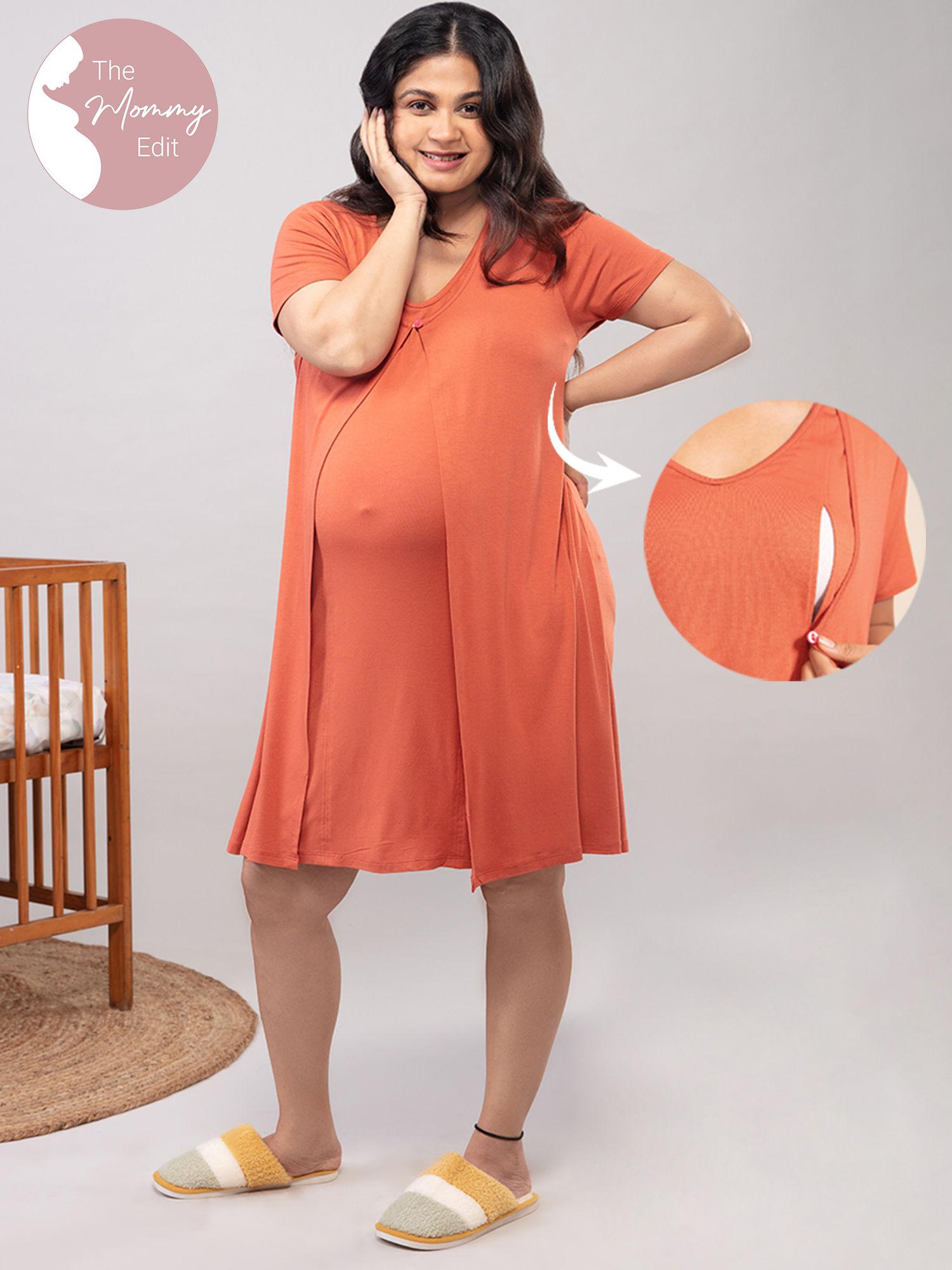 pretty maternity dress - bruchetta nys039