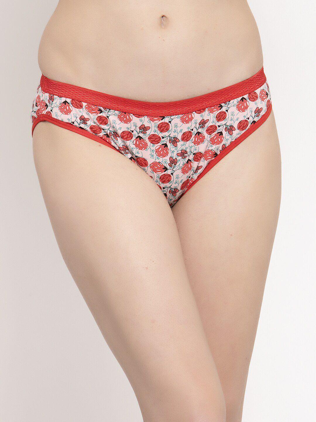 prettycat women floral printed hipster briefs