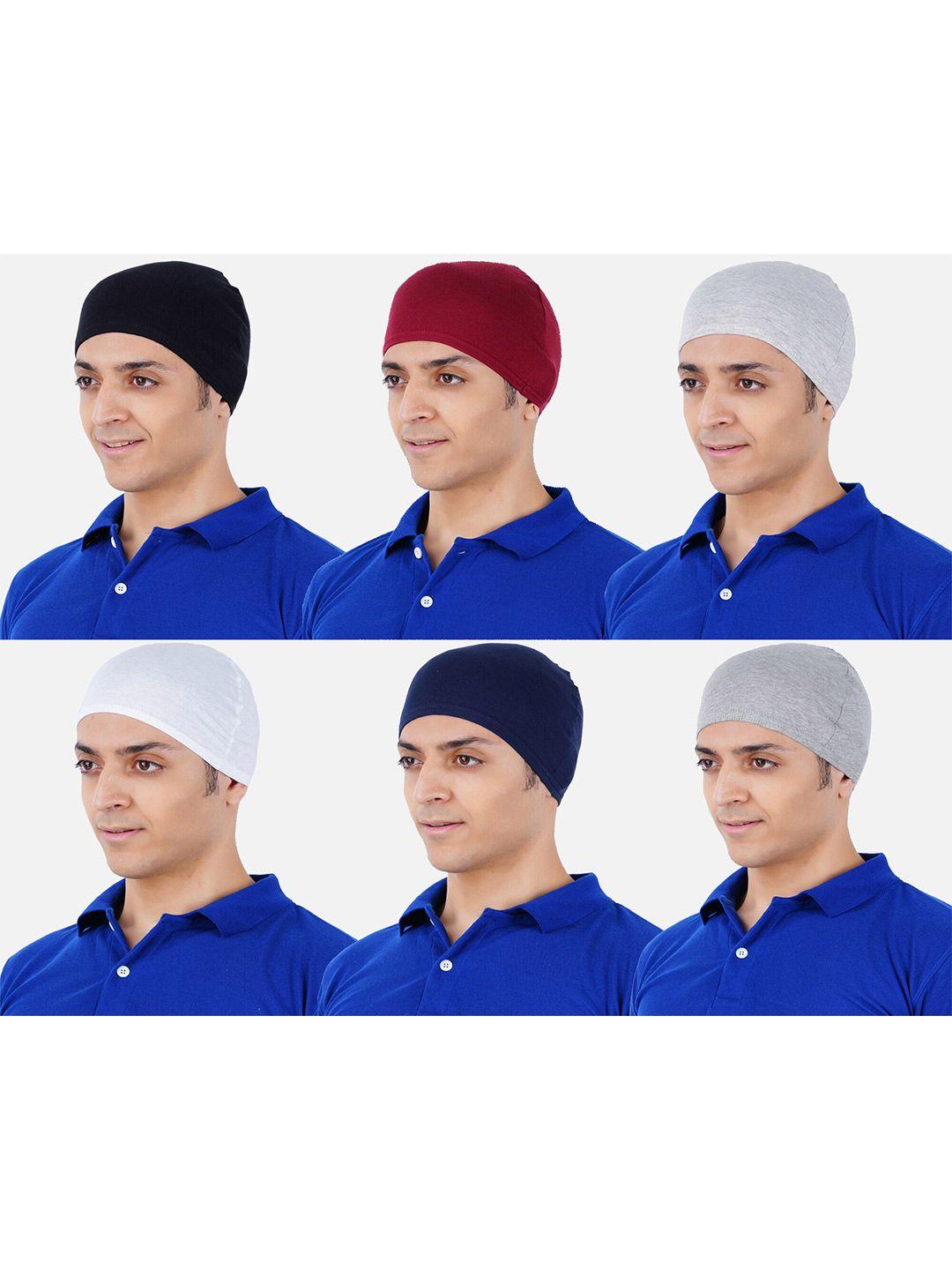 pride apparel men pack of 6 skull cap