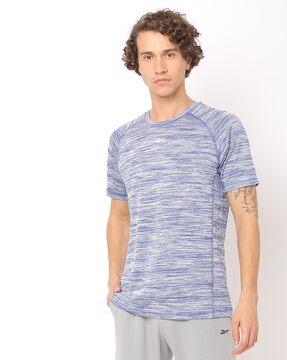 prime heathered crew-neck t-shirt