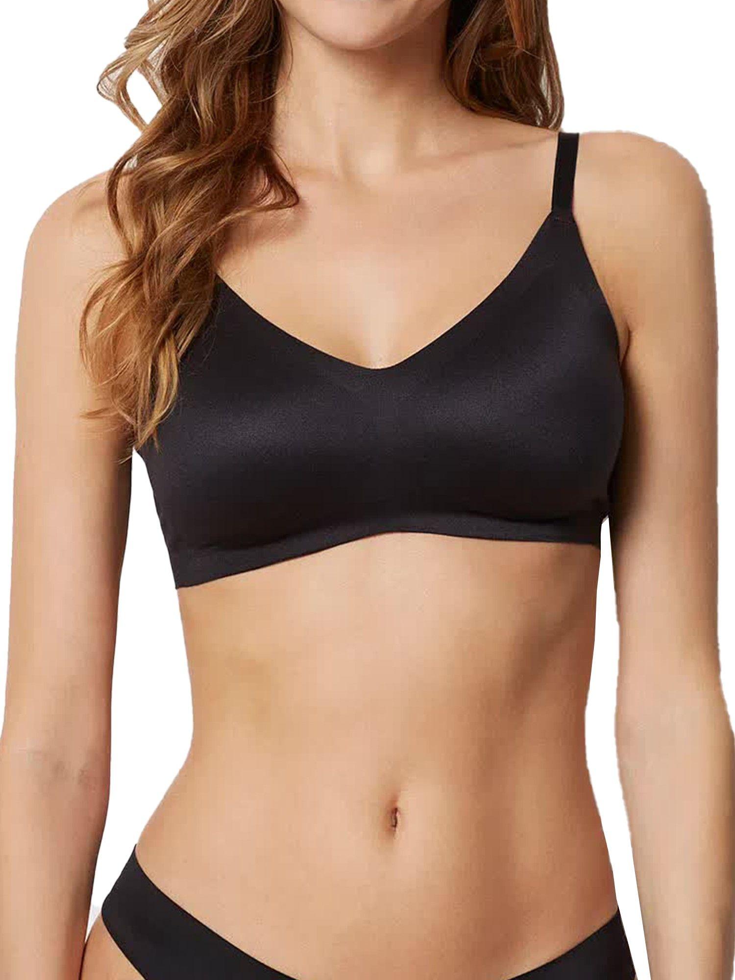 principessa super non wired padded bralette black