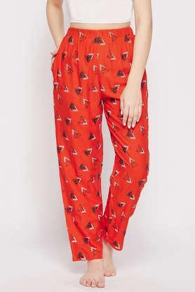 print me pretty pyjama in red - rayon - red