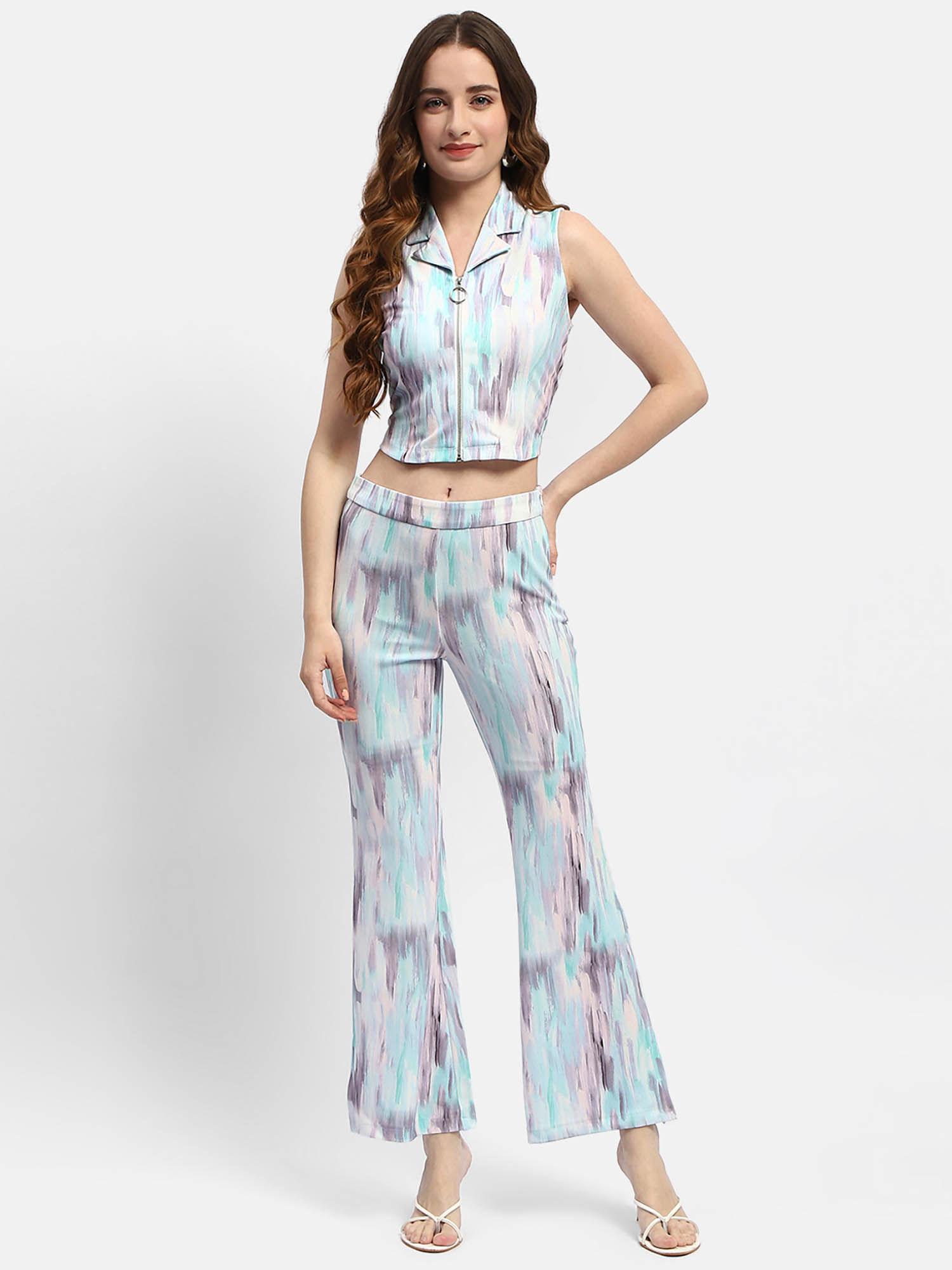 print multi-color co-ord (set of 2)