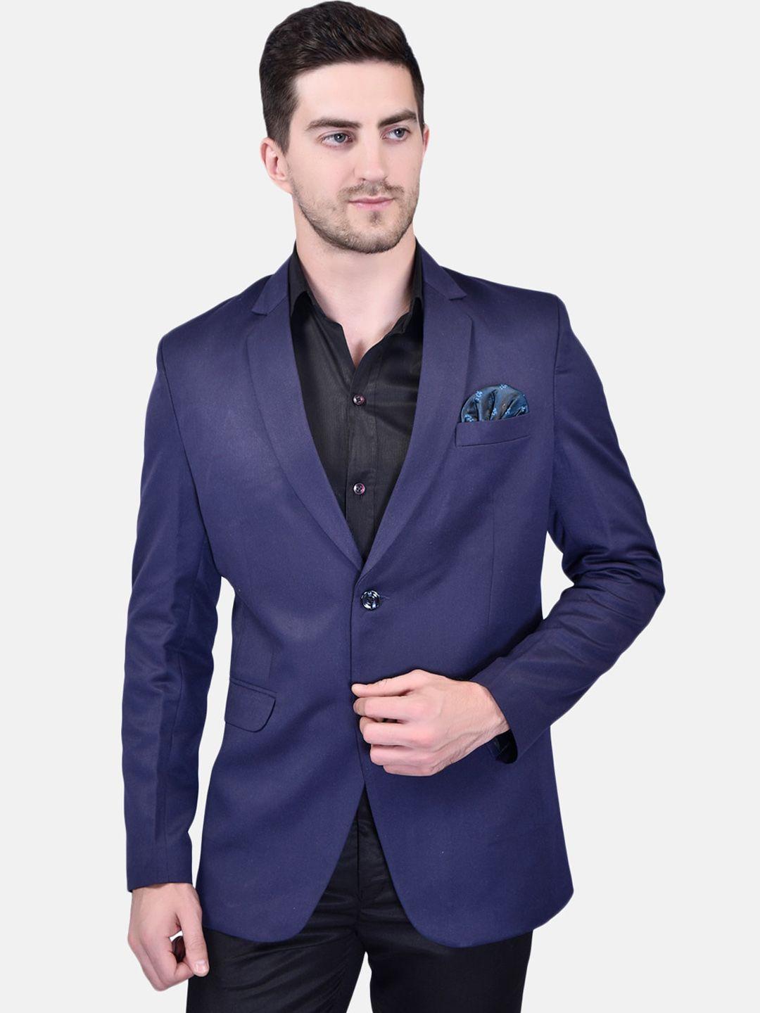 printcultr notched lapel single breasted blazers