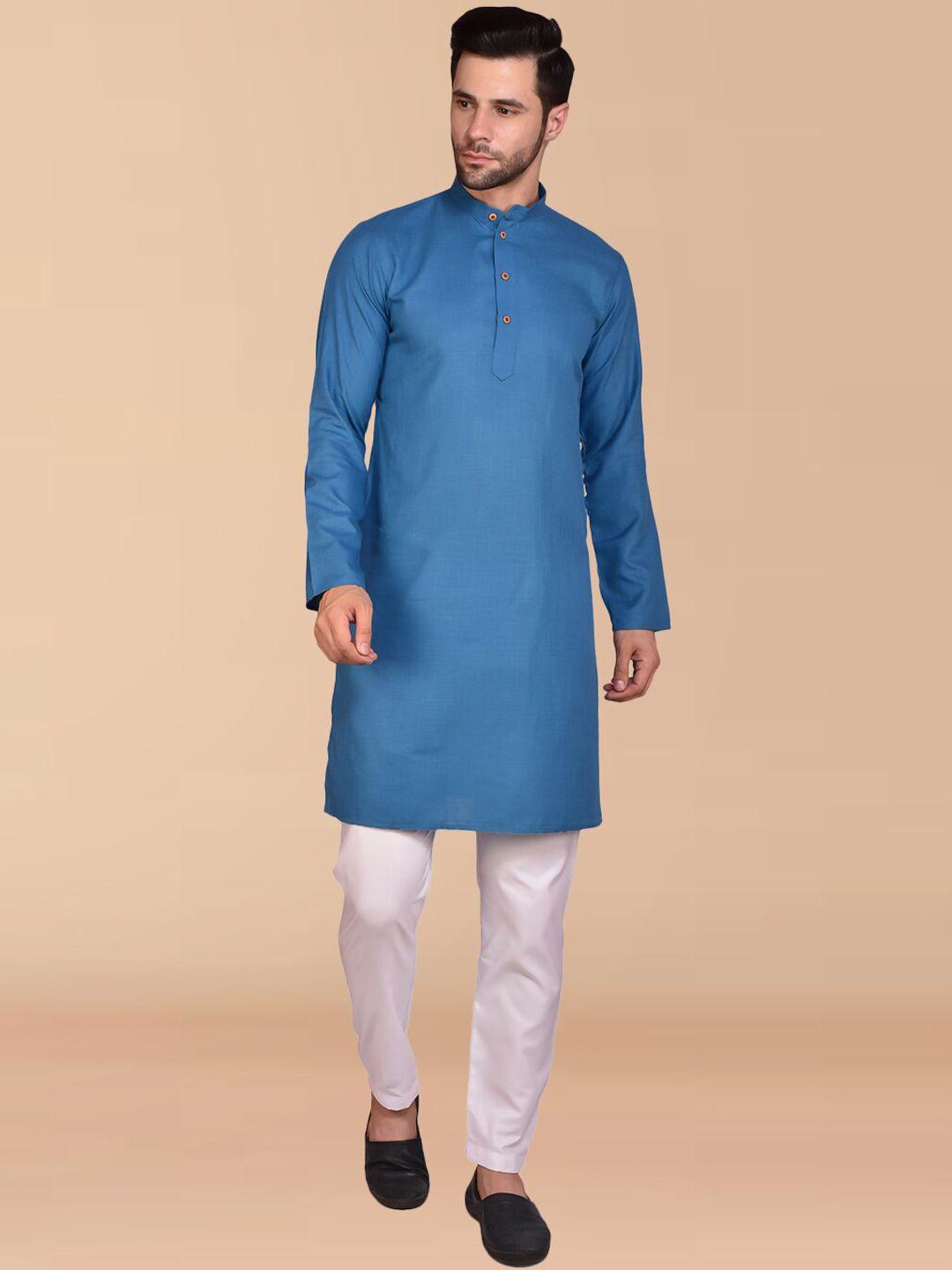 printcultr pure cotton straight kurta with trousers