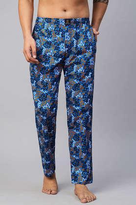 printed cotton men's pyjamas - multi