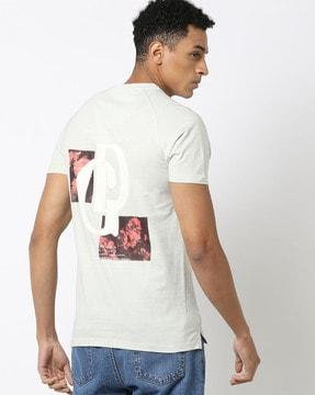printed crew-neck t-shirt