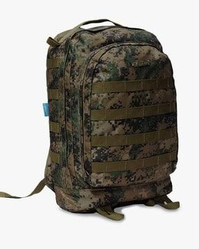 printed everyday backpack with adjustable straps