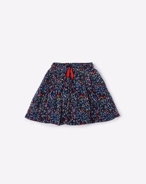 printed-flared-skirt-with-elasticated-waistband