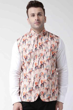 printed-polyester-viscose-regular-fit-men's-occasion-wear-nehru-jacket---natural