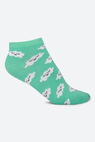 printed ankle socks