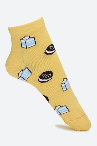 printed ankle socks