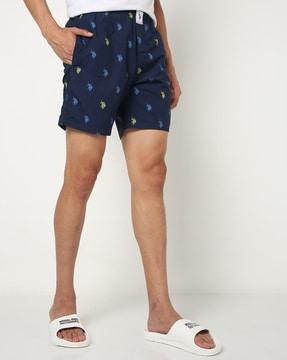 printed boxers with insert pockets