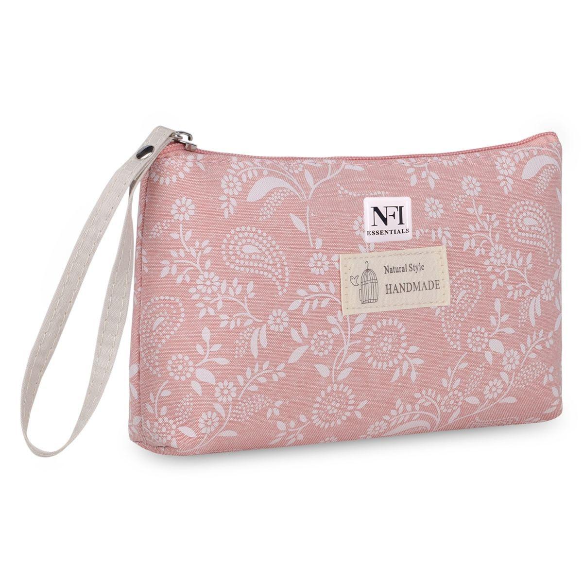 printed canvas cosmetic bags