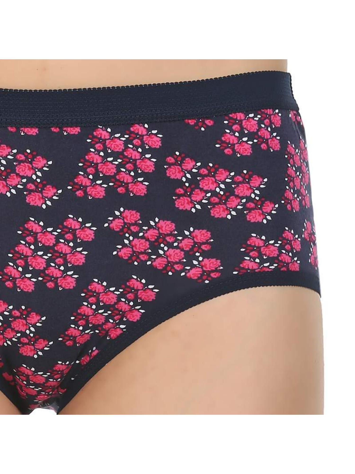 printed cotton briefs in assorted colors (pack of 6)