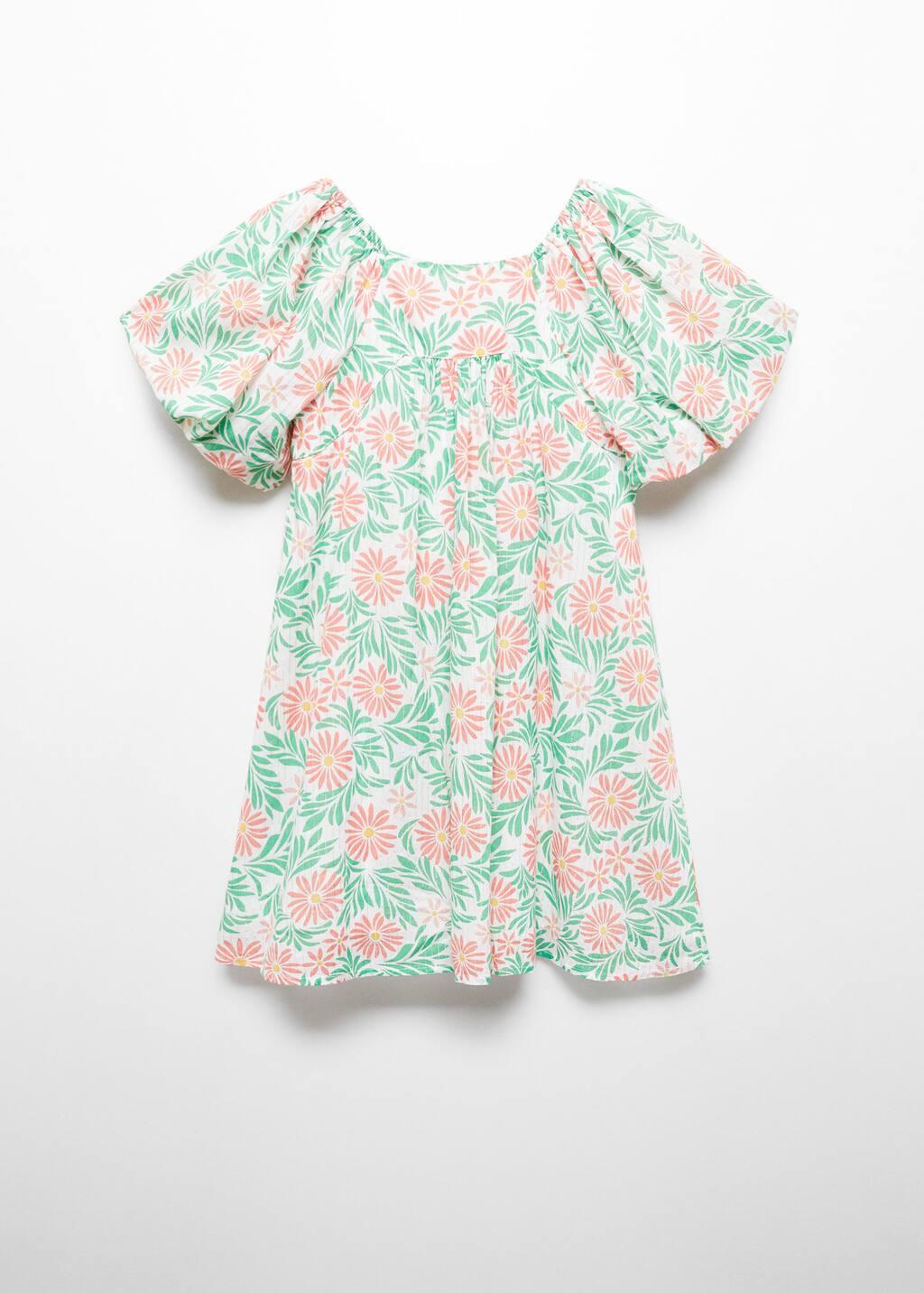 printed cotton dress