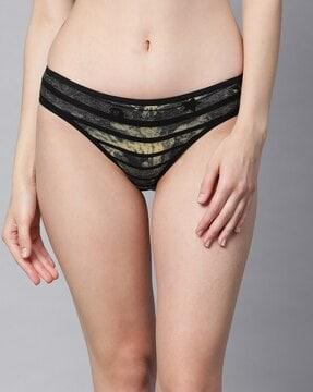 printed cotton hipster brief