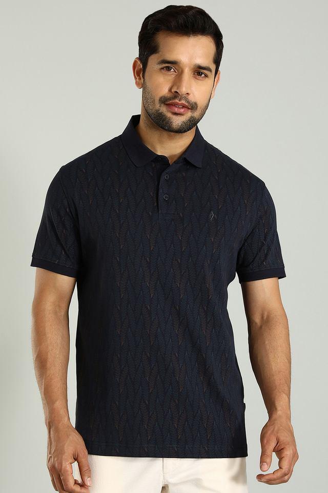 printed cotton polo mens t-shirt