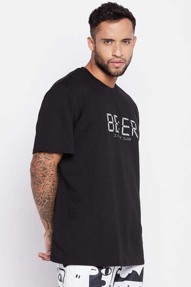 printed cotton regular fit mens t-shirt