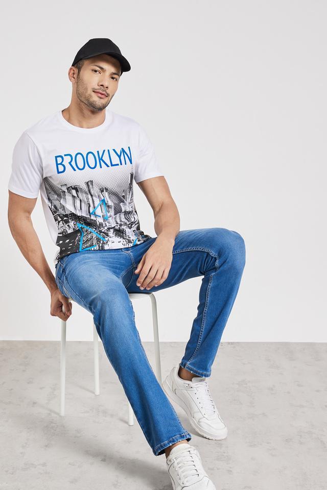 printed cotton regular fit mens t-shirts