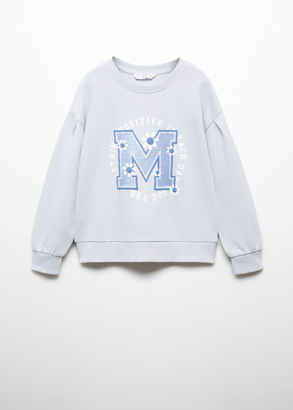 printed cotton sweatshirt