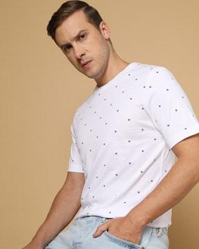 printed cotton t-shirt