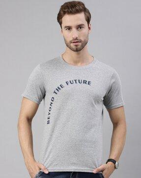 printed crew-neck t-shirt