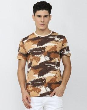 printed crew-neck t-shirt