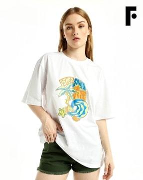 printed crew-neck t-shirt