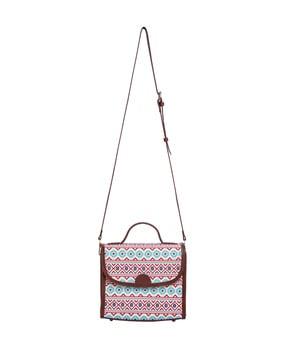 printed crossbody bag