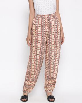 printed full-length pant