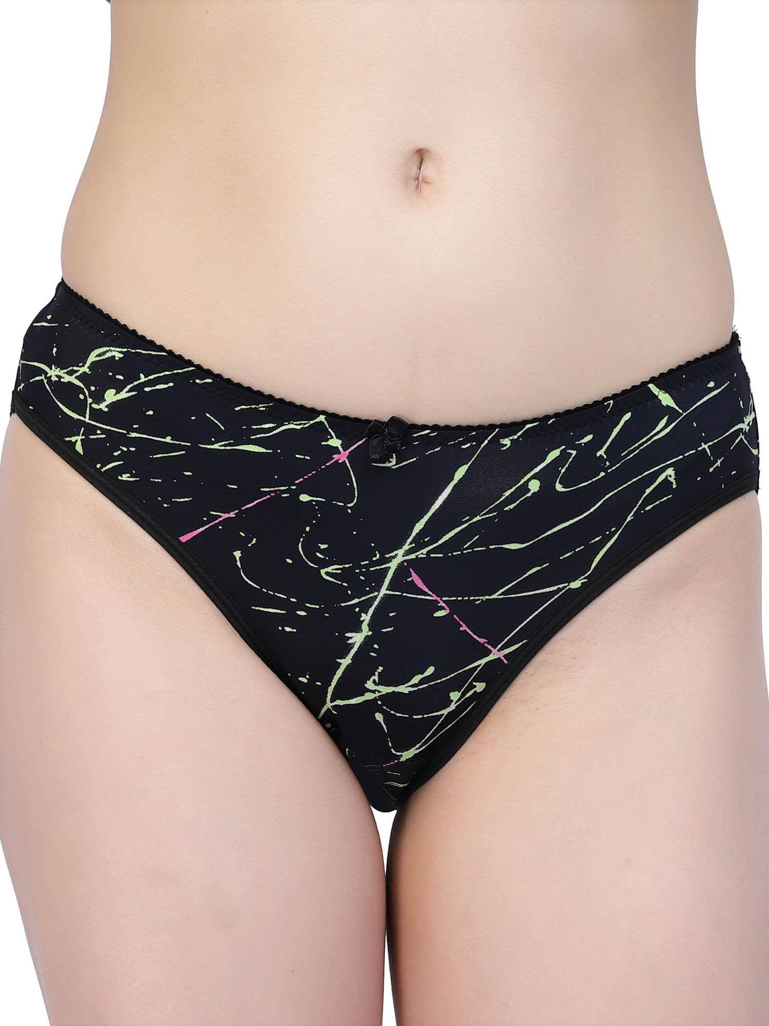 printed hipster panty