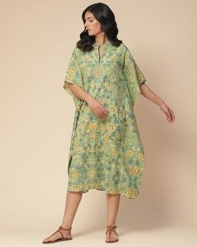 printed kaftan