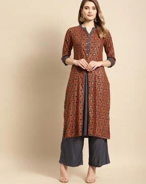 printed kurta set