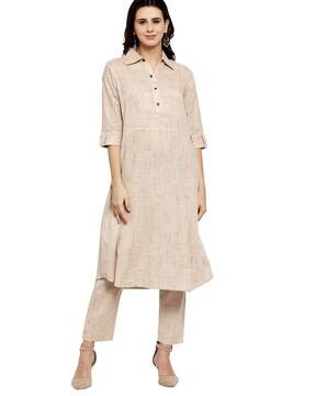 printed kurta-suit set