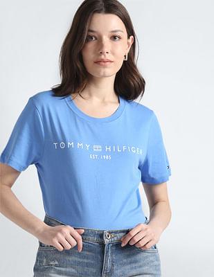 printed logo jersey cotton t-shirt