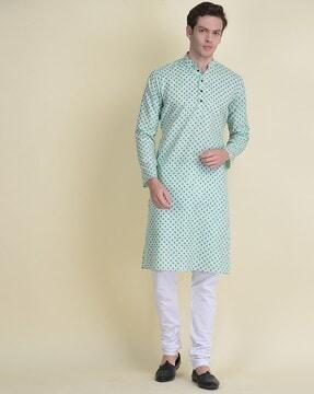 printed long kurta