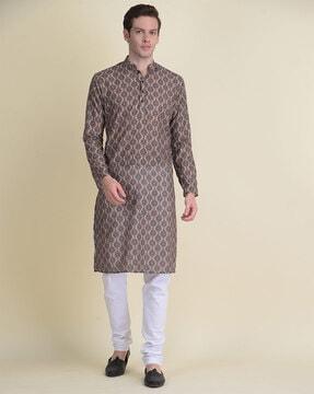 printed long kurta