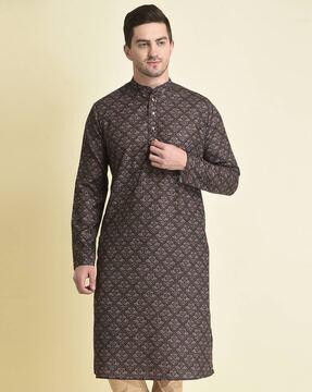 printed long kurta