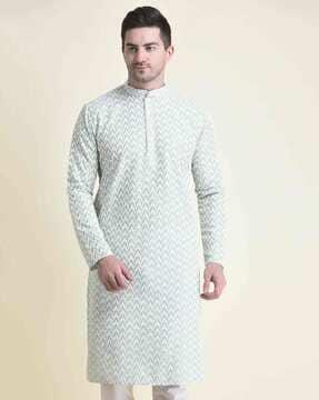 printed long kurta