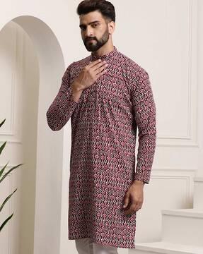 printed long kurta