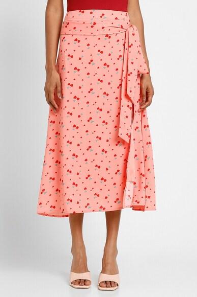 printed midi skirts