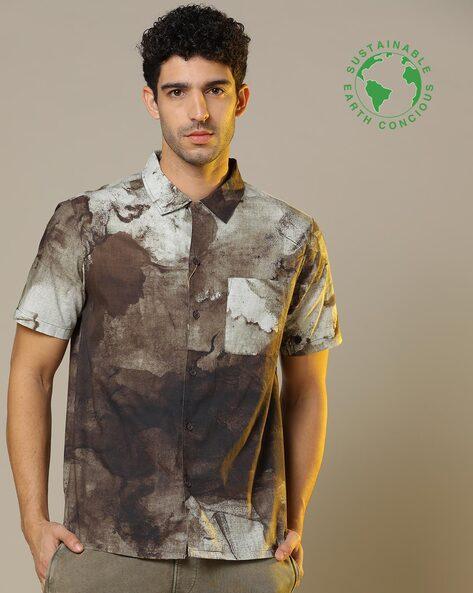printed organic cotton shirt