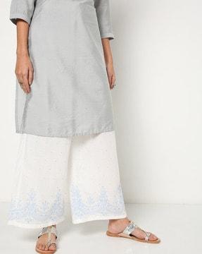 printed palazzo pants