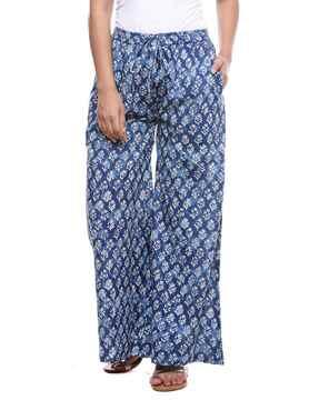 printed palazzos pants