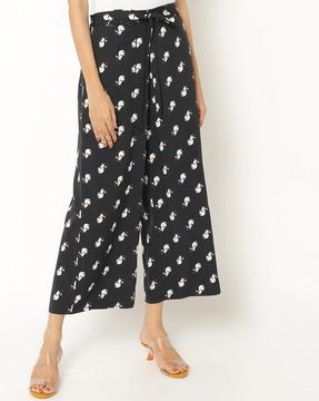 printed palazzos with insert pockets