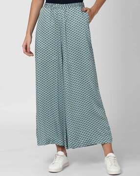 printed palazzos with insert pockets