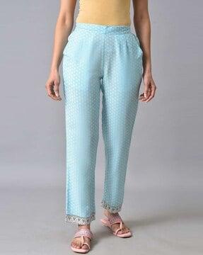 printed pants with insert pockets