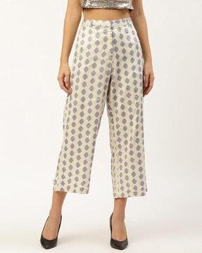 printed pants with insert pockets