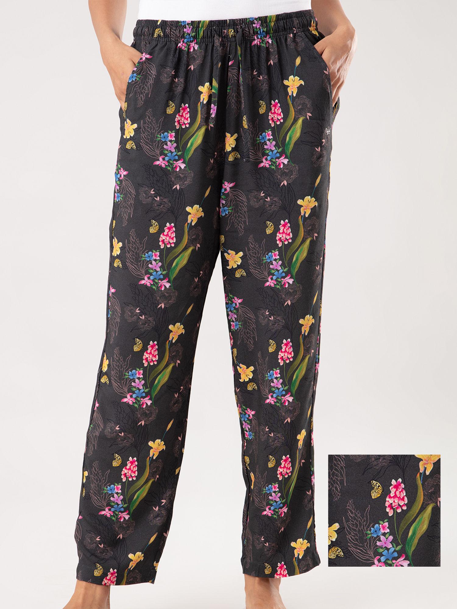 printed paradise ultra-smooth pyjama - nys022 floral print